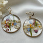 Pressed Flower Earrings