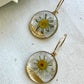 Pressed Flowers | Daisy Earrings