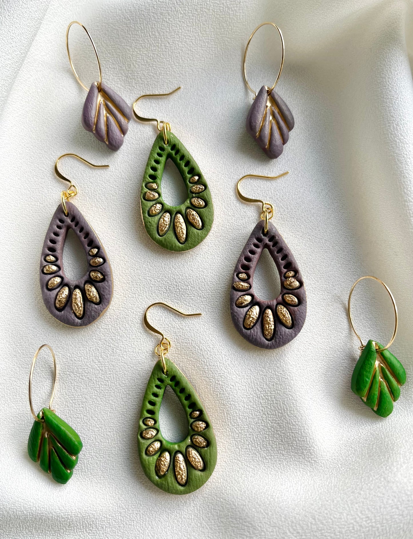 Boho Collection | Polymer Clay Earrings