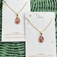 Pressed Flower Necklace