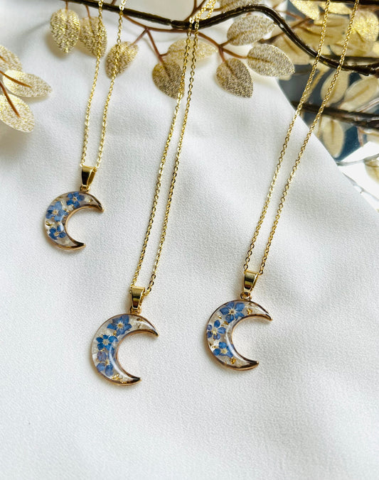 Pressed Flower Necklace