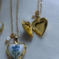 Pressed Flowers | Forget me Not | Locket Necklace