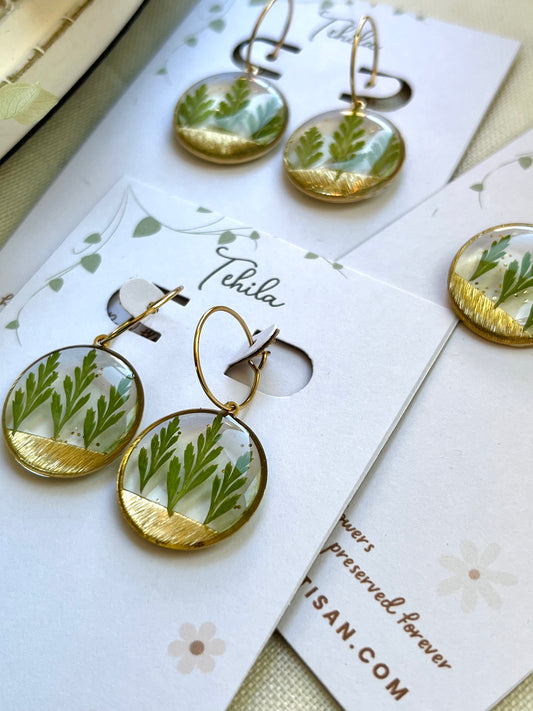 Pressed Botanicals | Earrings