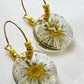 Pressed Flowers | Sunshine Daisy Earrings