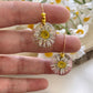 Pressed Flowers | Sunshine Daisy Earrings