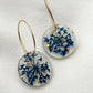 Pressed Flower Earrings