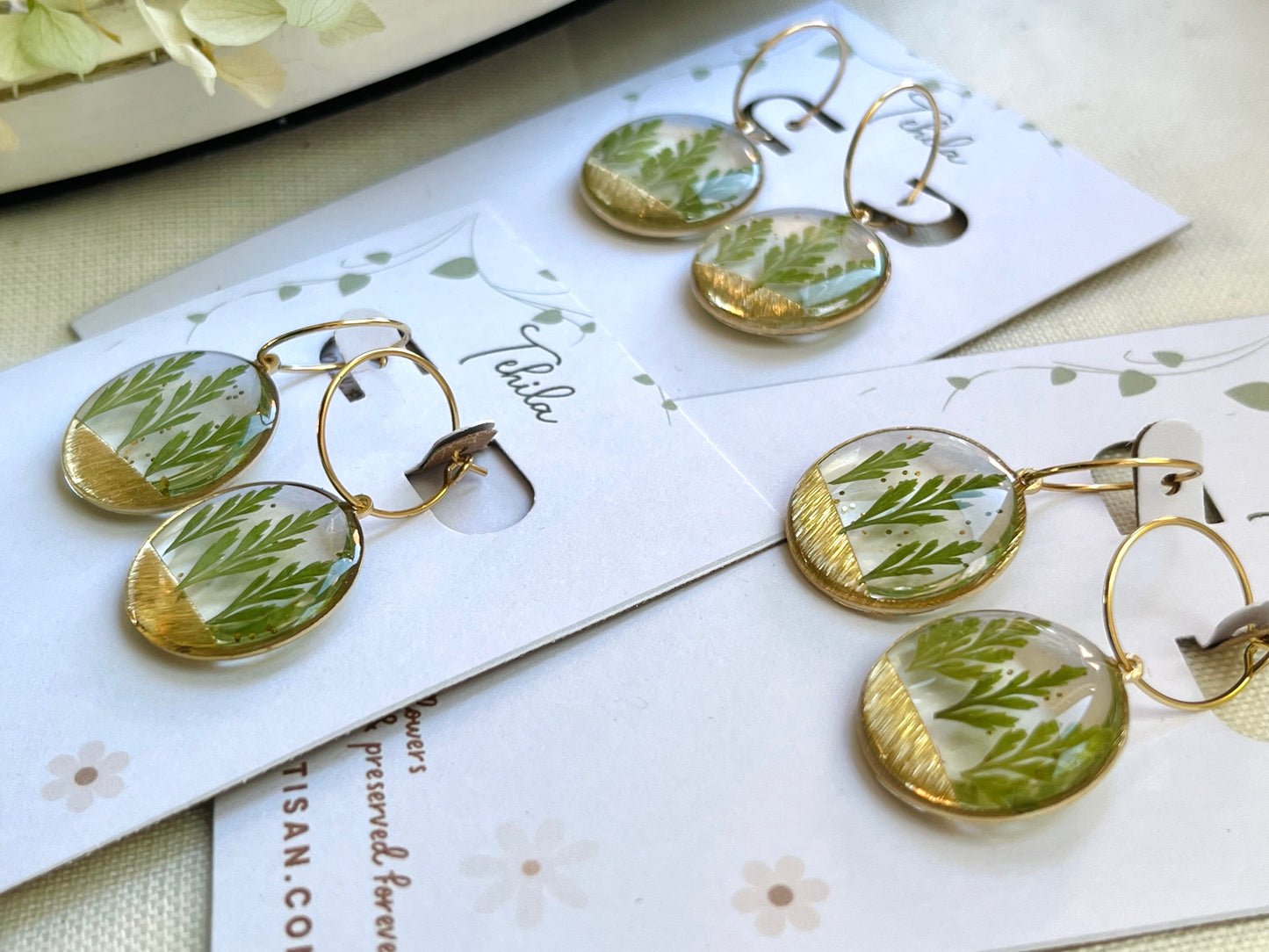 Pressed Botanicals | Earrings