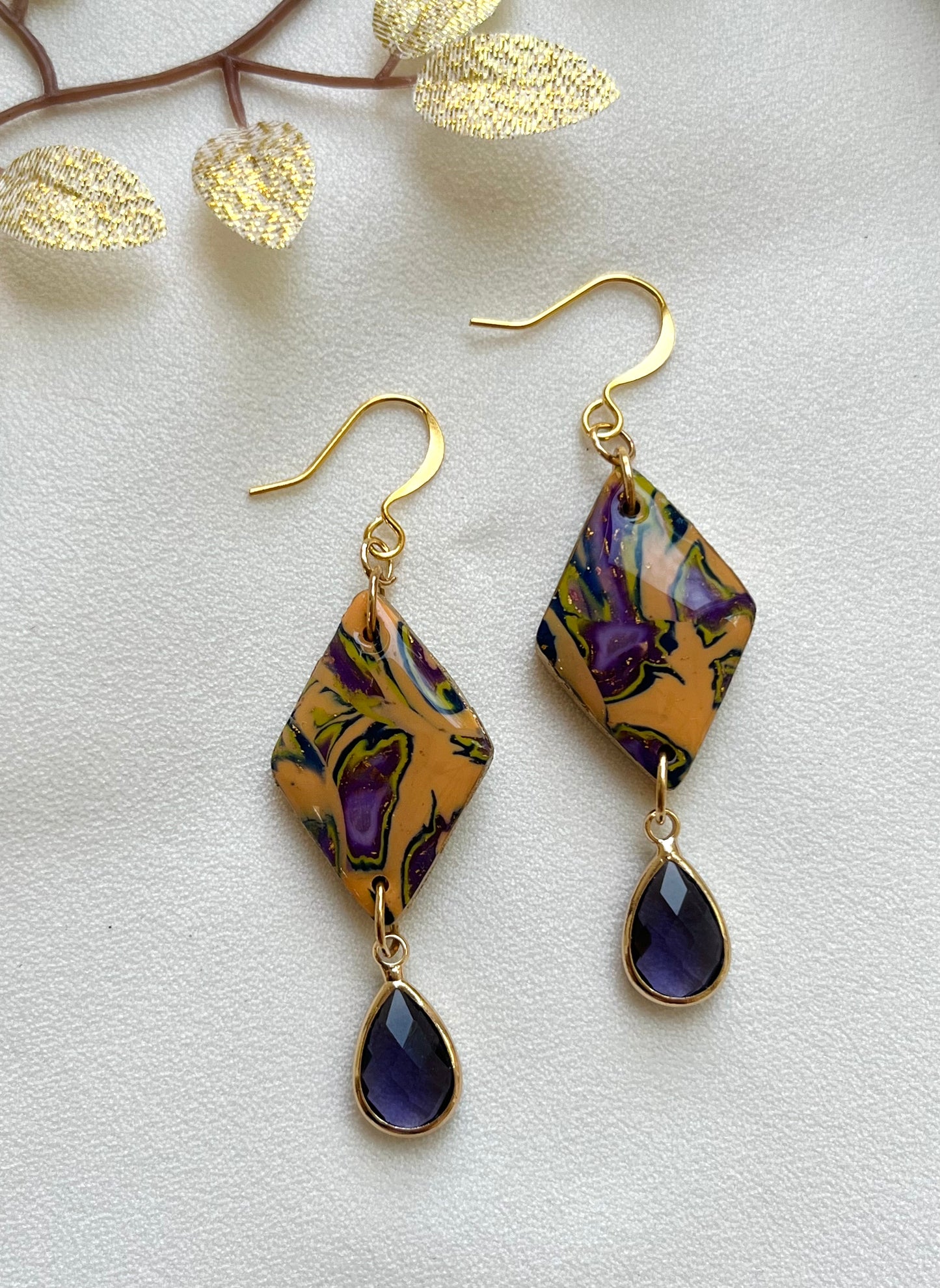Polymer Clay | Dangle Earrings
