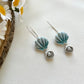 Polymer Clay | Shell Earrings