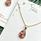 Pressed Flower Necklace