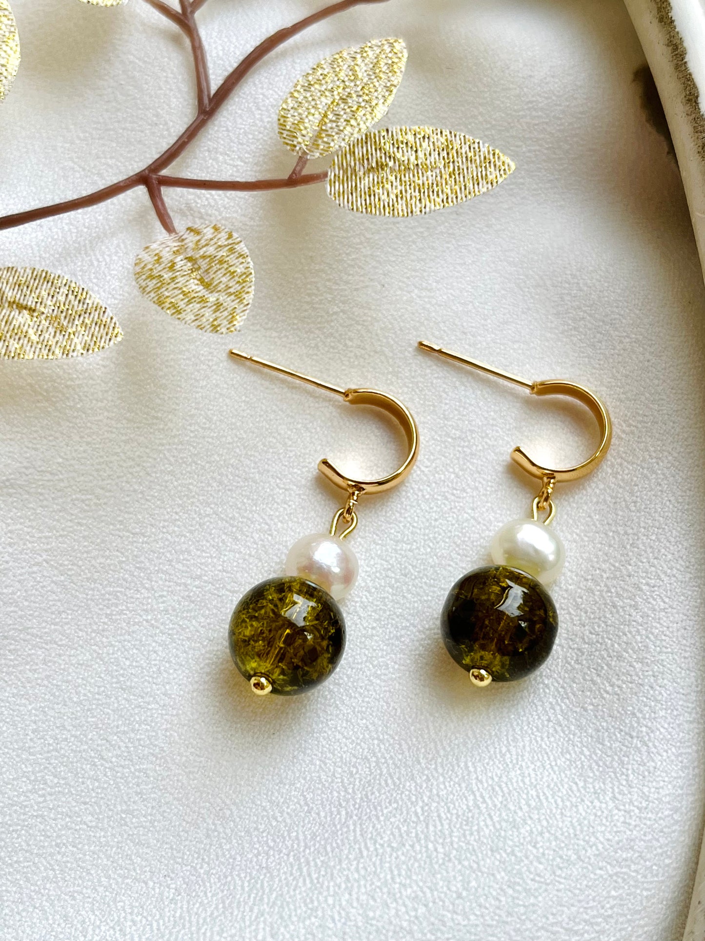 Dangle Bead Earrings