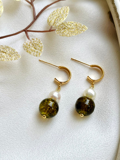 Dangle Bead Earrings