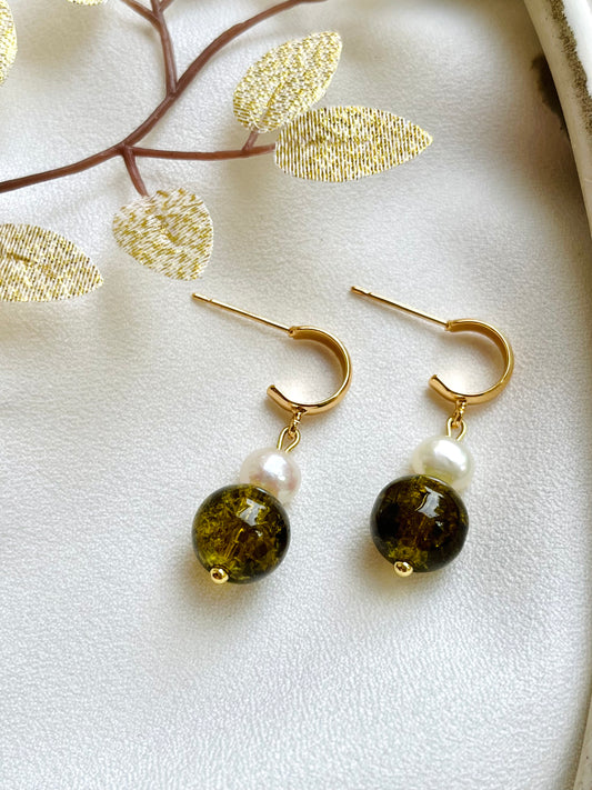 Dangle Bead Earrings