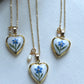 Pressed Flowers | Forget me Not | Locket Necklace