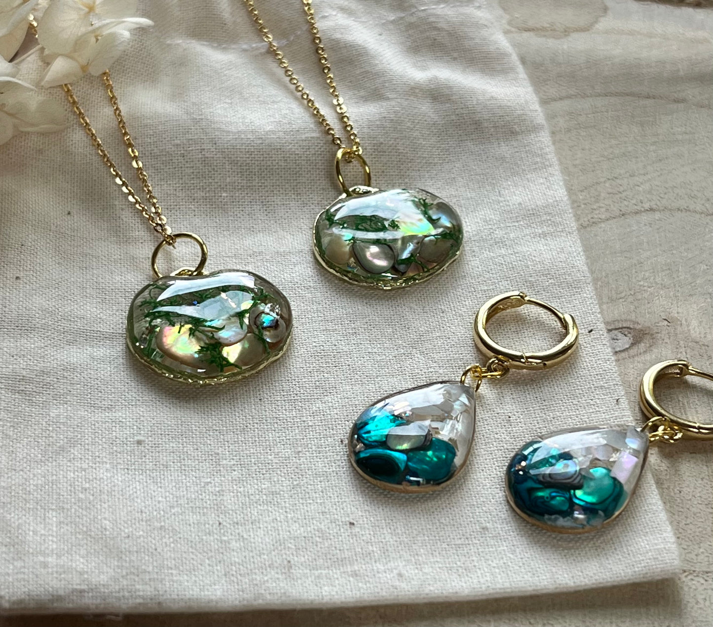 Seashell Shimmer Collection | Necklace
