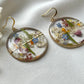 Pressed Flower Earrings
