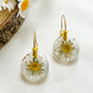 Pressed Flowers | Sunshine Daisy Earrings