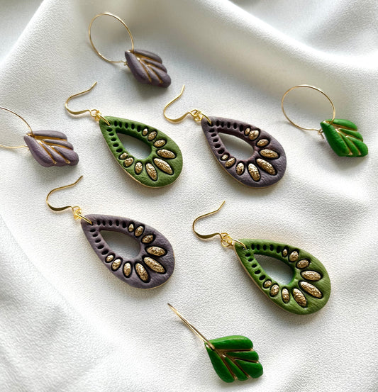 Boho Collection | Polymer Clay Earrings