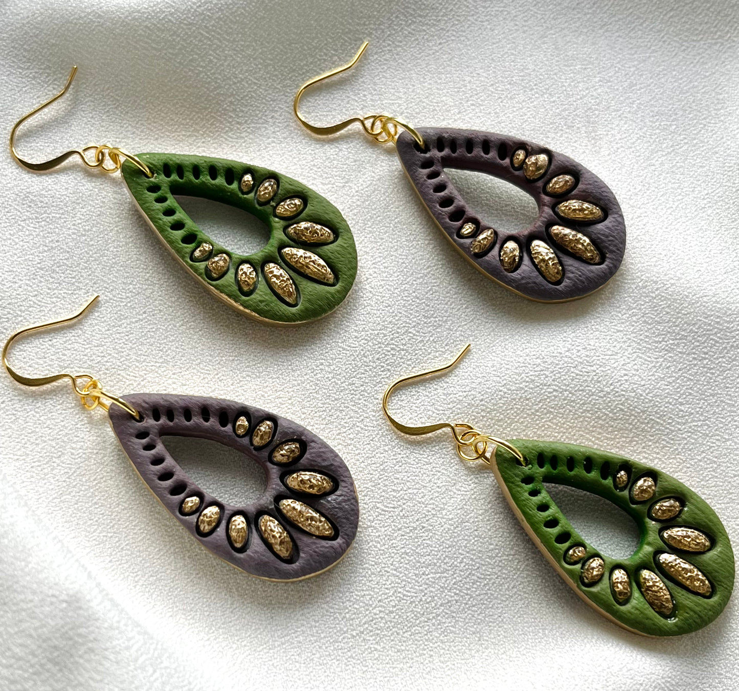 Boho Collection | Polymer Clay Earrings