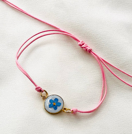 Pressed Flower Bracelet