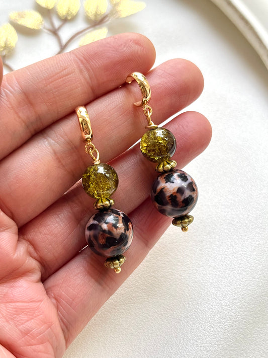 Dangle Bead Earrings