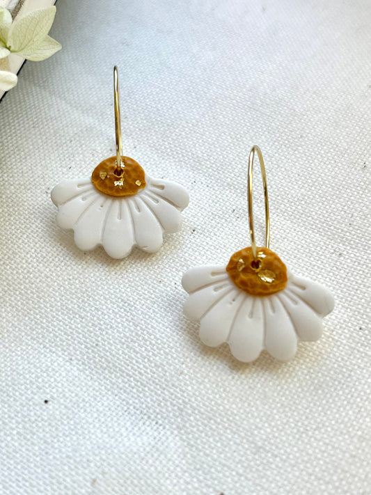 Polymer Clay | Daisy Earrings