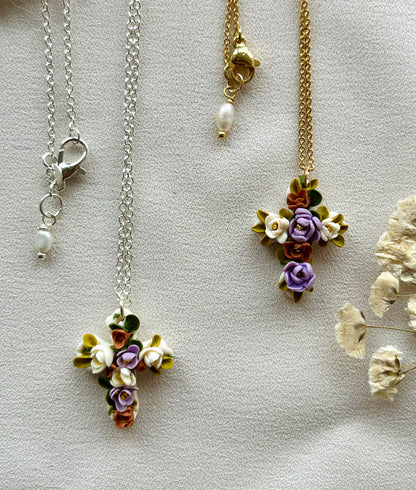 Easter Floral Cross