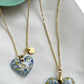 Pressed Flower Necklace | Love Heart