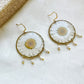 Pressed Flowers | Daisy | Earrings