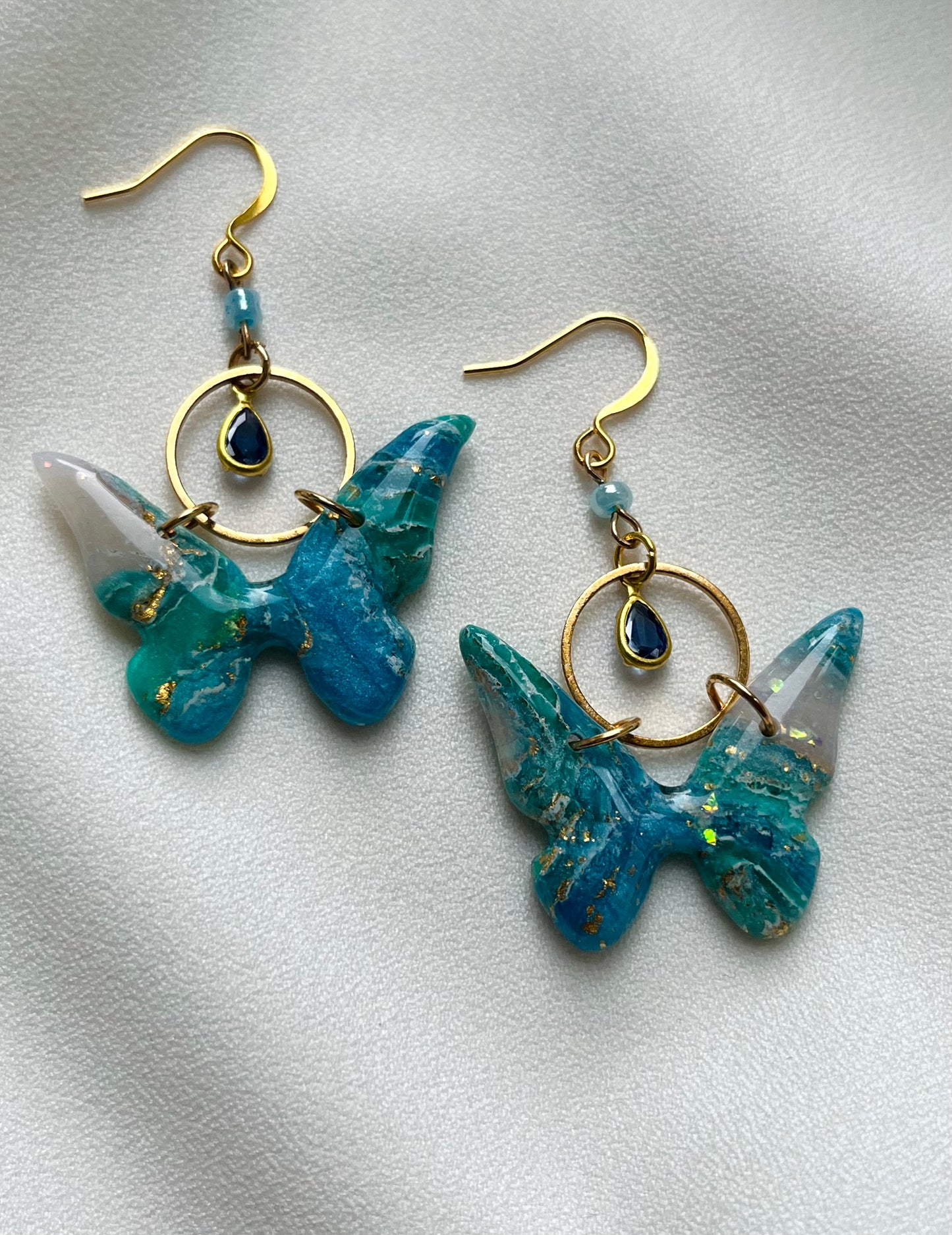 Polymer Clay | Butterfly Earrings