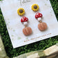 Polymer Clay | Cosy Autumn Studs | Create Your Own Stud Pack | Hypoallergenic