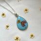 Pressed Flower Necklace