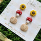 Polymer Clay | Cosy Autumn Studs | Create Your Own Stud Pack | Hypoallergenic