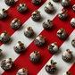 Polymer Clay| Christmas Pudding Studs
