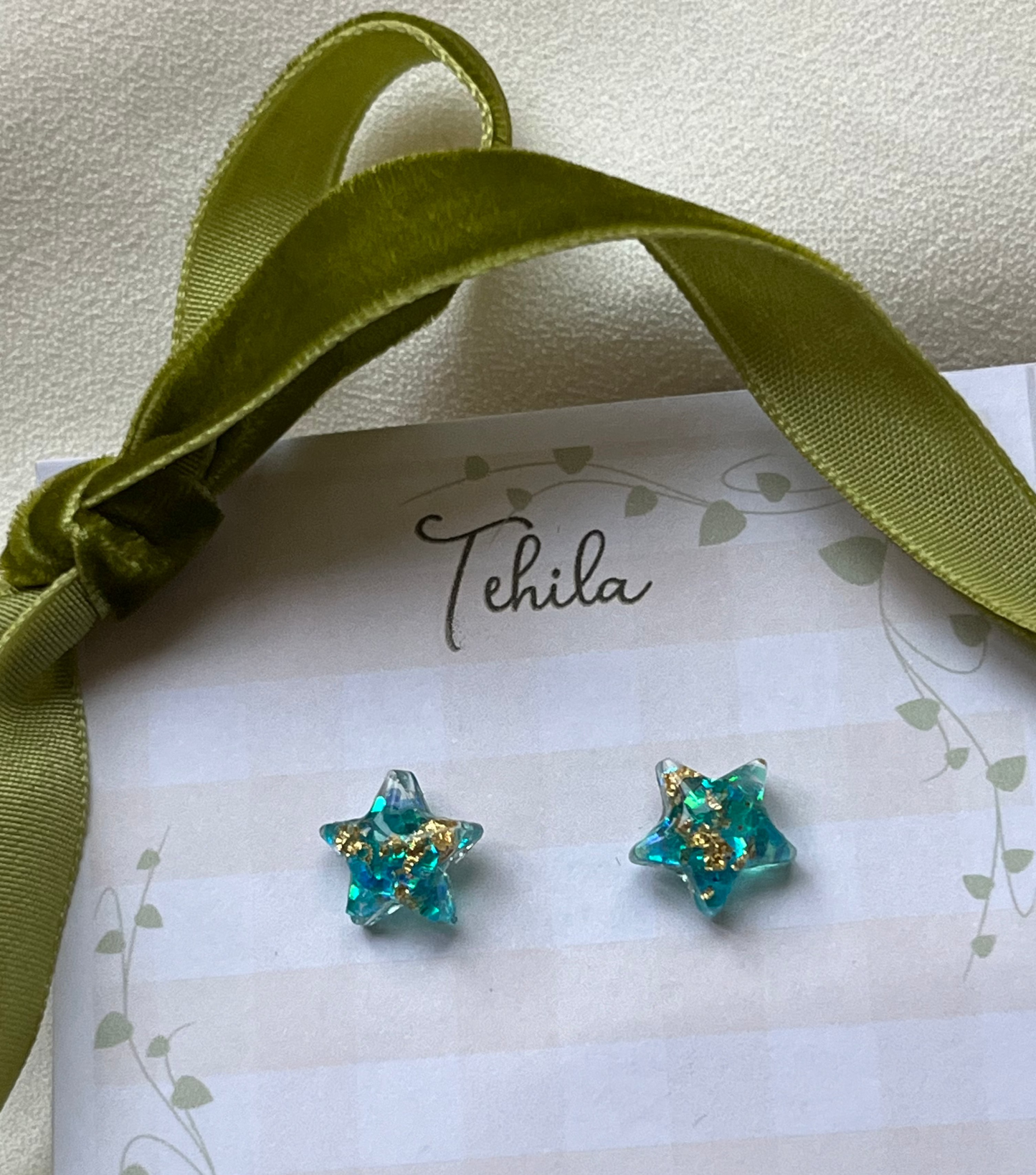 Sparkly Star Studs