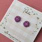 Polymer Clay | Flower Stud