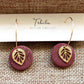 Polymer Clay Earrings |  Autumn Leaves | Colour Options