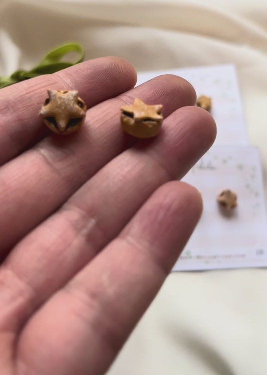 Polymer Clay Mince Pie Earrings