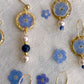 Pressed Flowers | Earrings | Forget-me-not
