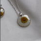 Pressed Flower Necklace
