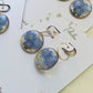 Pressed Flowers | Earrings | Forget-me-not
