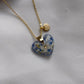 Pressed Flower Necklace | Love Heart