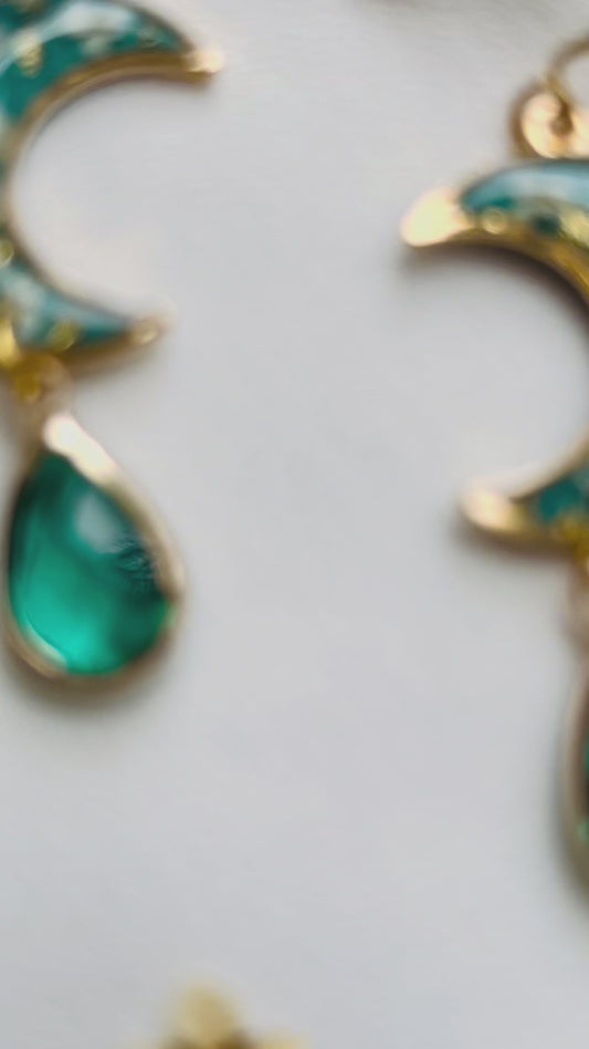 Pressed Flower Earrings